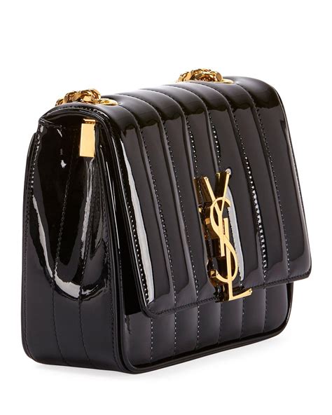 sl purses|ysl black and white bag.